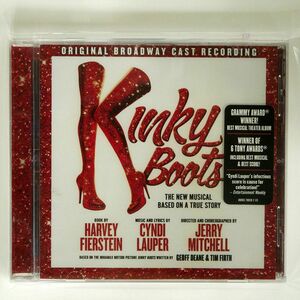 未開封 CYNDI LAUPER/KINKY BOOTS: THE NEW MUSICAL BASED ON A TRUE STORY, ORIGINAL BROADWAY CAST RECORDING/MASTERWORKS 8888370838 CD