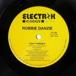 ROBBIE DANZIE/CAN’T FORGET DON’T LET GO/ELECTRIK GROOVE EG1002 12