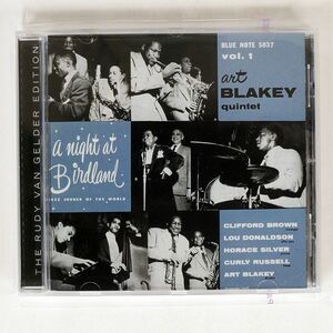 ART BLAKEY QUINTET/A NIGHT AT BIRDLAND, VOLUME ONE/BLUE NOTE 7243 5 32146 2 3 CD □