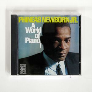 PHINEAS NEWBORN JR./A WORLD OF PIANO!/ORIGINAL JAZZ CLASSICS OJCCD-175-2 CD □