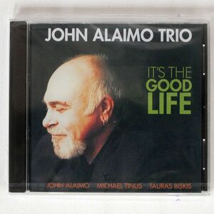 未開封 JOHN ALAIMO TRIO/IT’S THE GOOD LIFE/DRAGONFLY PRODUCTIONS NONE CD □