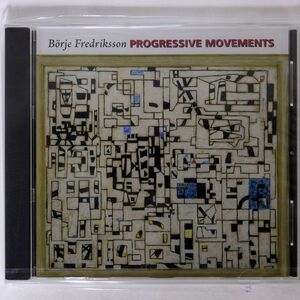 未開封 BORJE FREDRIKSSON/PROGRESSIVE MOVEMENTS/FLASH MUSIC FLCD3 CD □