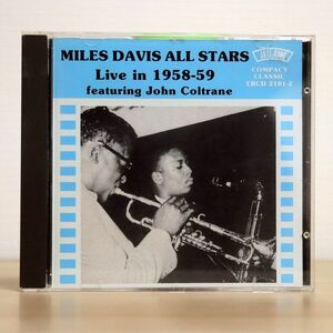 MILES DAVIS/LIVE IN 1958-59/JAZZ BAND EBCD 2101-2 CD □