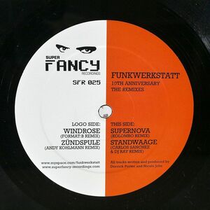 独 FUNKWERKSTATT/10TH ANNIVERSARY THE REMIXES/SUPERFANCY RECORDINGS SFR025 12