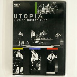 UTOPIA/LIVE IN BOSTON 1982/SANCTUARY SANC883889 DVD □