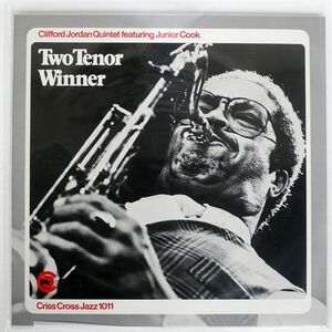 CLIFFORD JORDAN QUINTET/TWO TENOR WINNER/CRISS CROSS JAZZ CRISS1011 LP