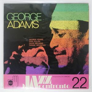 伊 ORIGINAL GEORGE ADAMS/JAZZ A CONFRONTO 22/HORO HLL10122 LP