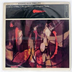 米 CHICO HAMILTON QUINTET/ELLINGTON SUITE/WORLD PACIFIC STEREO1016 LP