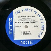 米 HORACE SILVER/6 PIECES OF/BLUE NOTE B181539 LP_画像2