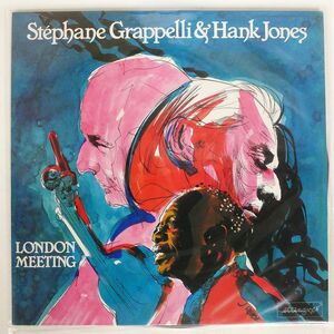 仏 STEPHANE GRAPPELLI/LONDON MEETING/STRING 33852 LP