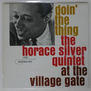 米 HORACE SILVER/DOIN’ THE THING AT THE VILLAGE GATE/BLUE NOTE B184076 LP