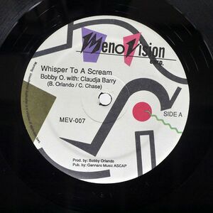 BOBBY ORLANDO WITH CLAUDJA BARRY/WHISPER TO A SCREAM/MENO VISION MEV007 12