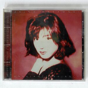 中森明菜/アンバランス+バランス/MCA RECORDS MVCD9 CD □