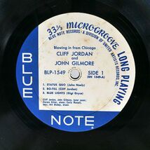 米 モノラル盤 CLIFFORD JORDAN/BLOWING IN FROM CHICAGO/BLUE NOTE BLP1549 LP_画像3