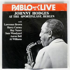 独 ORIGINAL JOHNNY HODGES/AT THE SPORTPALAST, BERLIN/PABLO 2620102 LP