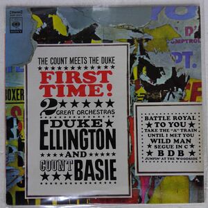 DUKE ELLINGTON & JOHN COLTRANE/FIRST TIME ! THE COUNT MEETS THE DUKE/CBSSONY SONP50072 LP