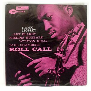 米 ステレオ盤 HANK MOBLEY/ROLL CALL/BLUE NOTE BST84058 LP