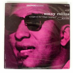 米 ステレオ盤 SONNY ROLLINS/A NIGHT AT THE "VILLAGE VANGUARD"/BLUE NOTE BST81581 LP