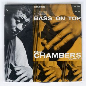 米 ステレオ盤 PAUL CHAMBERS QUARTET/BASS ON TOP/BLUE NOTE BST81569 LP