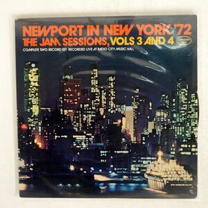 VA/NEWPORT IN NEW YORK ’72 - THE JAM SESSIONS, VOLS 3 AND 4/COBBLESTONE CST90262 LP