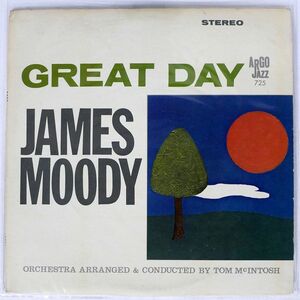 米 JAMES MOODY/GREAT DAY/ARGO LPS725 LP