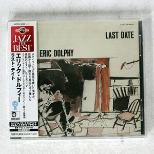 ERIC DOLPHY/LAST DATE/LIMELIGHT UCCU5034 CD □