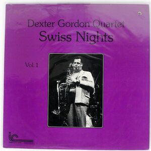 米 DEXTER GORDON QUARTET/SWISS NIGHTS VOL 1/INNER CITY IC2050 LP