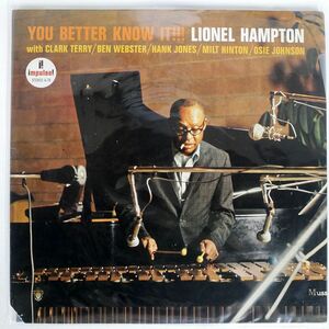 米 LIONEL HAMPTON/YOU BETTER KNOW IT!!!/IMPULSE! AS78A LP