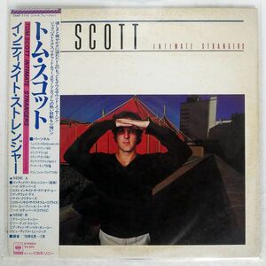 帯付き TOM SCOTT/INTIMATE STRANGERS/CBS/SONY 25AP1173 LP