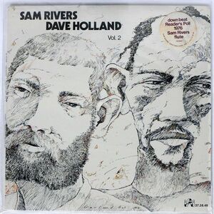 米 SAM RIVERS/DAVE HOLLAND VOL.2/IMPROVISING ARTISTS INC. IAI373848 LP