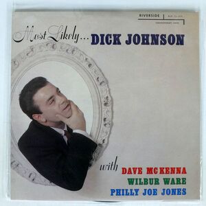 米 DICK JOHNSON/MOST LIKELY/RIVERSIDE RLP12253 LP