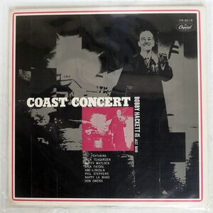 BOBBY HACKETT AND HIS JAZZ BAND/COAST CONCERT/CAPITOL CR8018T692 LP