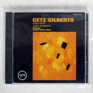 STAN GETZ AND JO?O GILBERTO FEATURING ANTONIO CARLOS JOBIM/GETZ GILBERTO/VERVE POCJ2452 CD □