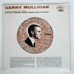 GERRY MULLIGAN/PAUL DESMOND/FANTASY OJC273 LP