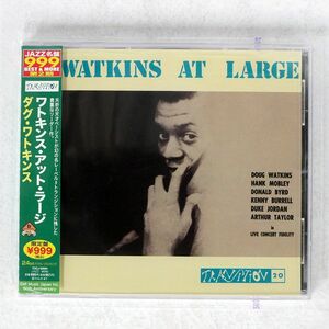 DOUG WATKINS/WATKINS AT LARGE/TRANSITION TOCJ50094 CD □