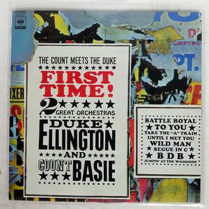 DUKE ELLINGTON/FIRST TIME ! THE DUKE MEETS THE BASIE/CBS SONY 20AP1471 LP