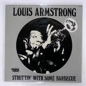 米 LOUIS ARMSTRONG/STRUTTIN’ WITH SOME BARBECUE/SOUNDS GREAT RECORDS SG8008 LP