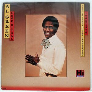 米 AL GREEN/LOVE RITUAL (RARE & PREVIOUSLY UNRELEASED 1968-76)/MCA MCA42308 LP