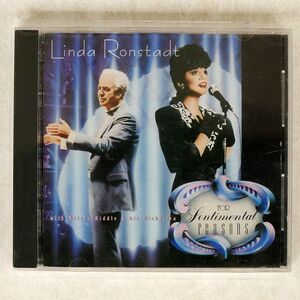 LINDA RONSTADT WITH NELSON RIDDLE & HIS ORCHESTRA/FOR SENTIMENTAL REASONS/ELEKTRA 32XD-500 CD □