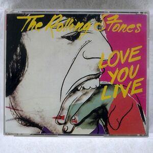 ROLLING STONES/LOVE YOU LIVE/ROLLING STONES 50DP-606 CD □