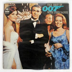 JOHN BARRY SEVEN/BEST OF 007 WITH JOHN BARRY/CBS SONY SONX60132 LP