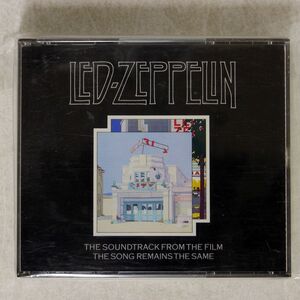 LED ZEPPELIN/SOUNDTRACK FROM THE FILM THE SONG REMAINS THE SAME/WARNER-PIONEER 55XD-568 9 CD