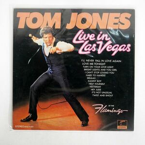 米 TOM JONES/LIVE IN LAS VEGAS/PARROT XPAS71031 LP