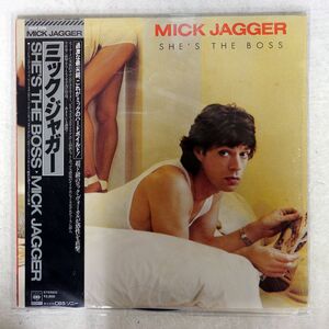 帯付き MICK JAGGER/SHE’S THE BOSS/CBS SONY 28AP2996 LP