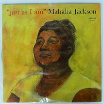 米 MAHALIA JACKSON/JUST AS I AM/APOLLO LP479 LP_画像1