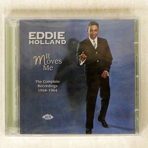 未開封 EDDIE HOLLAND/IT MOVES ME - THE COMPLETE RECORDINGS 1958-1964/ACE CDTOP2 1331 CD