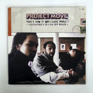 PROJECT MOVE/THAT’S HOW IT WAS (LOVE MUSIC) - LEVITATORZ’S UP 2 DA SKY REMIX/MICLIFE RECORDINGS MLR2010 12