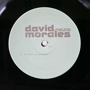 英 DAVID MORALES/CLASSIC MIXES (VOLUME ONE)/HOUSE LEGENDS DMM457 12