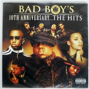 VA/BAD BOY’S 10TH ANNIVERSARY...THE HITS/BAD BOY ENTERTAINMENT BB000211201 LP