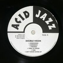 英 DOUBLE VISION/SAME/ACID JAZZ JAZID104LP LP_画像2